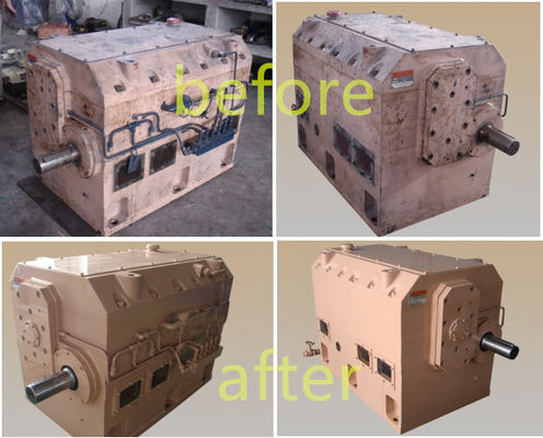 Good price Optimal Structure Twin Screw Extruder Gearbox with Output Speed 300-900rpm and Input Speed 750-1750rpm for High Torque Applications ऑनलाइन