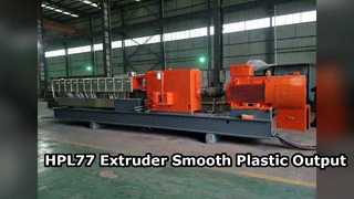 ट्विन स्क्रू एक्सट्रूडर HPL77 सामान्य प्लास्टिक कंपाउंडिंग
